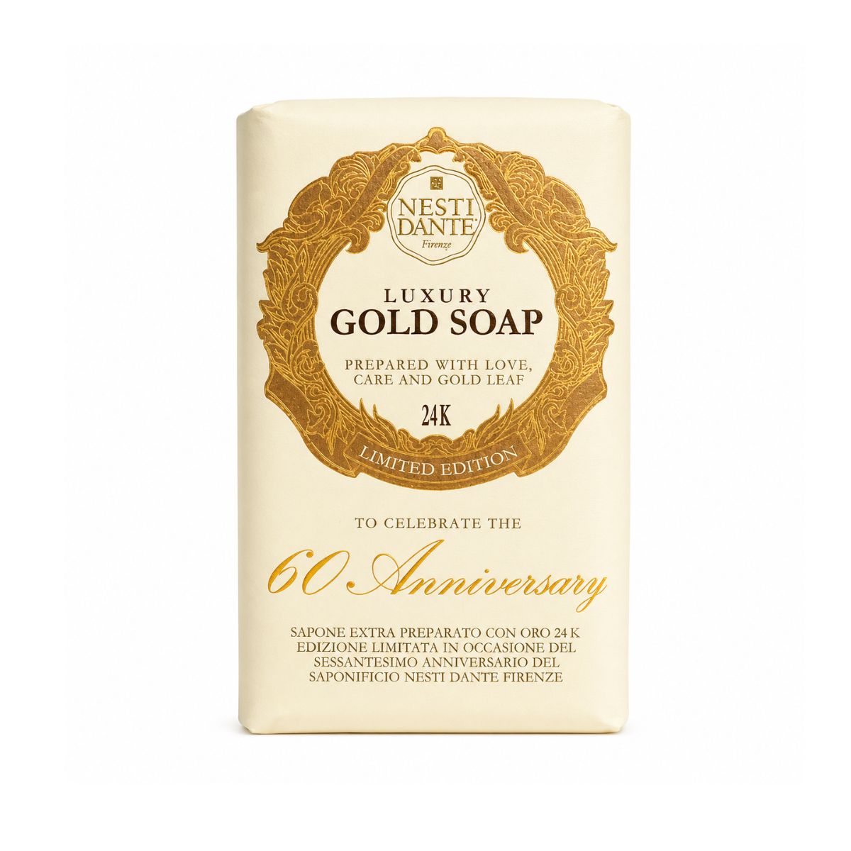Jabón Vegetal Gold Soap 60th Anniversary 250 g