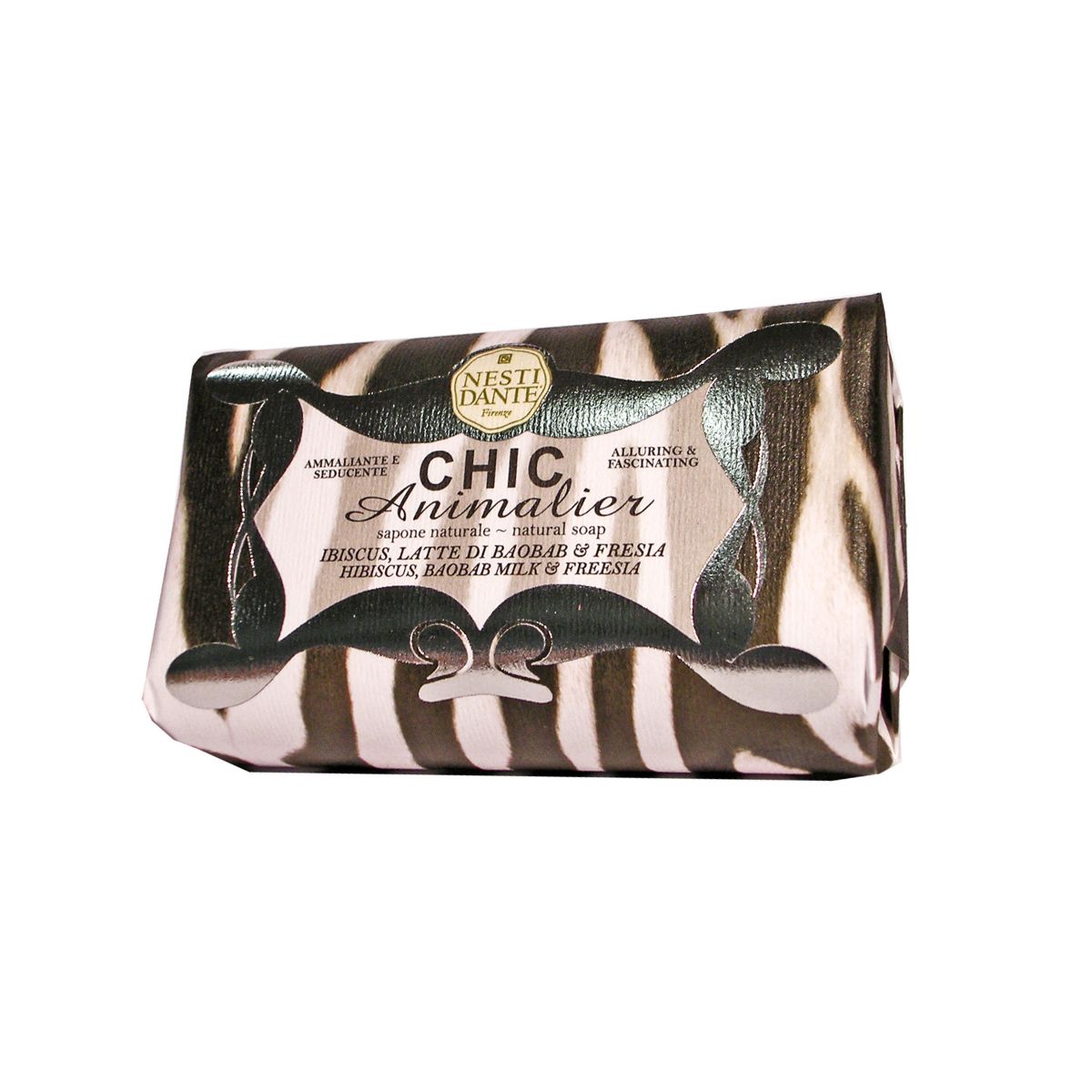 Jabón Vegetal Chic Animalier Tigre Blanco 250 g