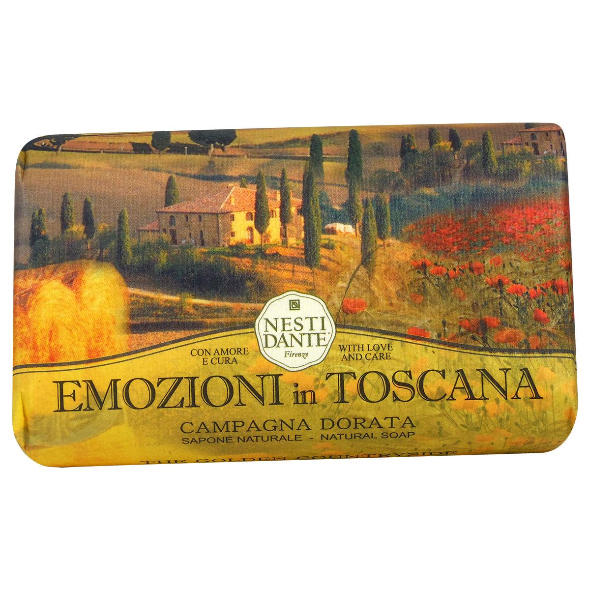 EMOZIONI in TOSCANA - Jabón Vegetal - Campiña Dorada - 250g