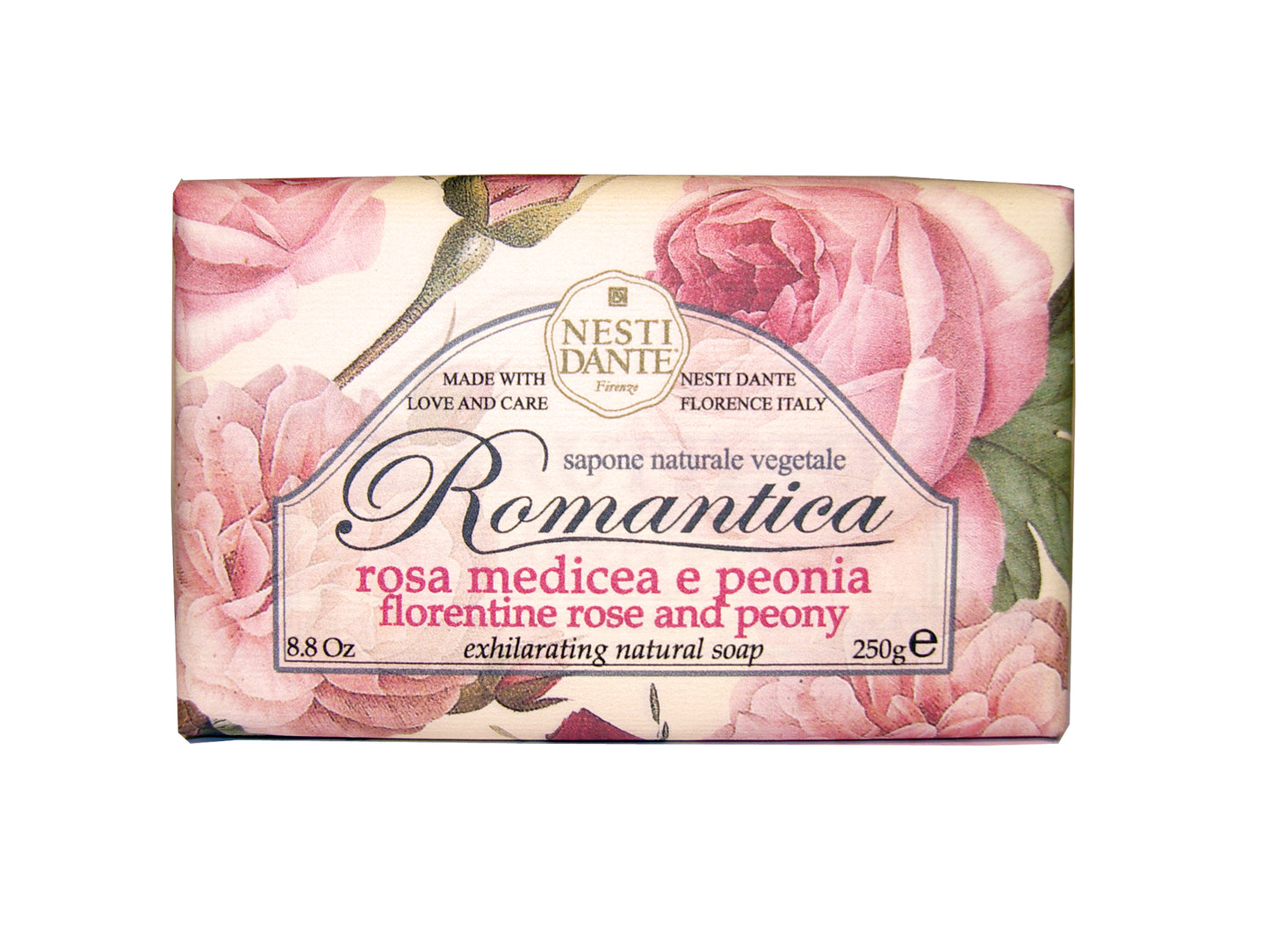 Kit Romántica Nesti Dante 6 Jabones Vegetales de Flores 150 g