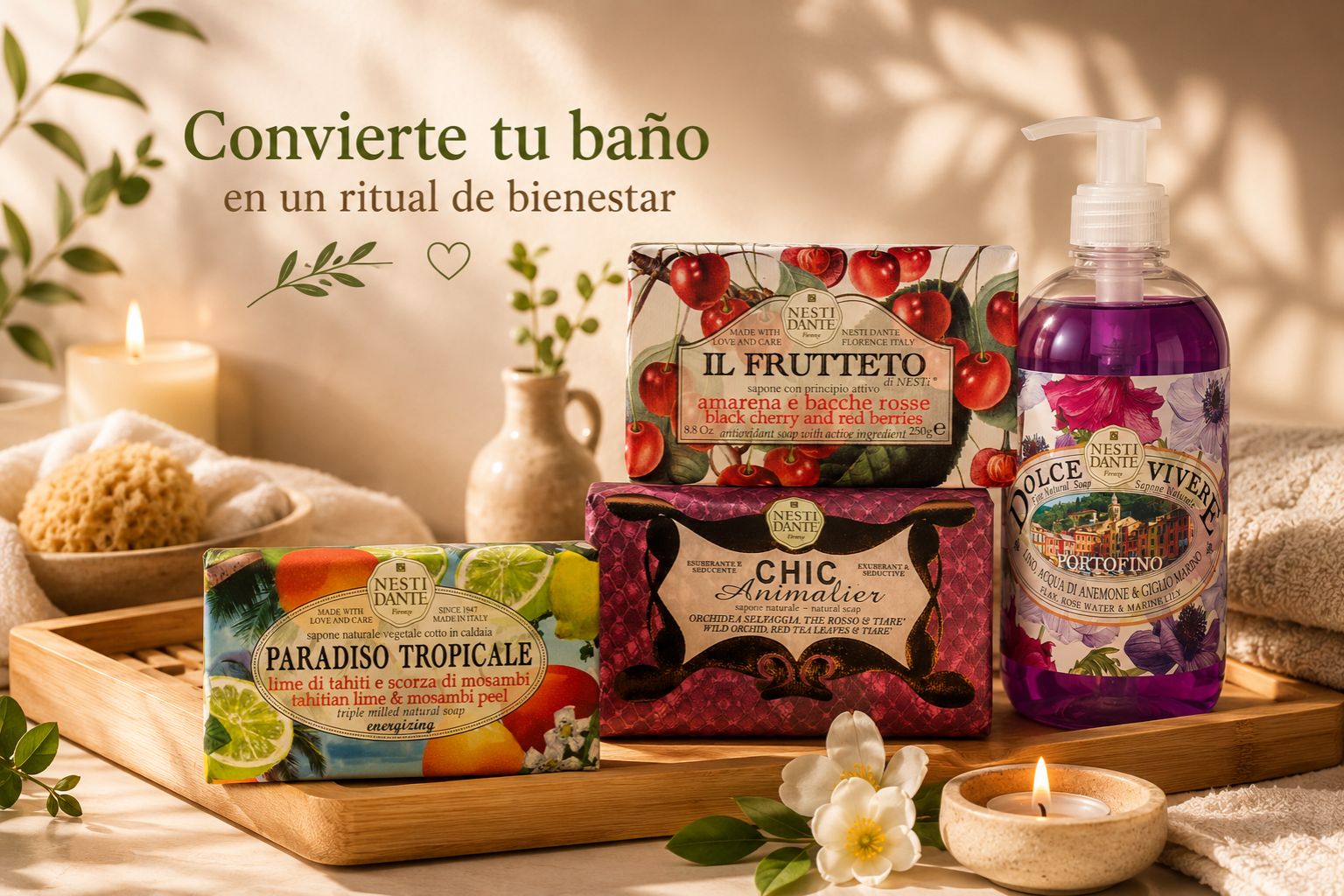 Los beneficios de convertir tu baño en un ritual de bienestar