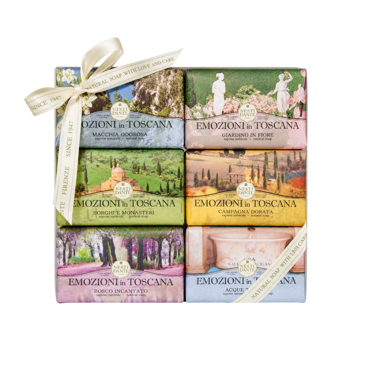 Kit Jabones Nesti Dante Emozione in Toscana 6 x 150 g
