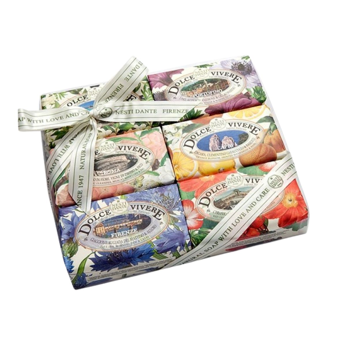 Kit Jabones Italianos Dolce Vivere Nesti Dante 6 x 150 g
