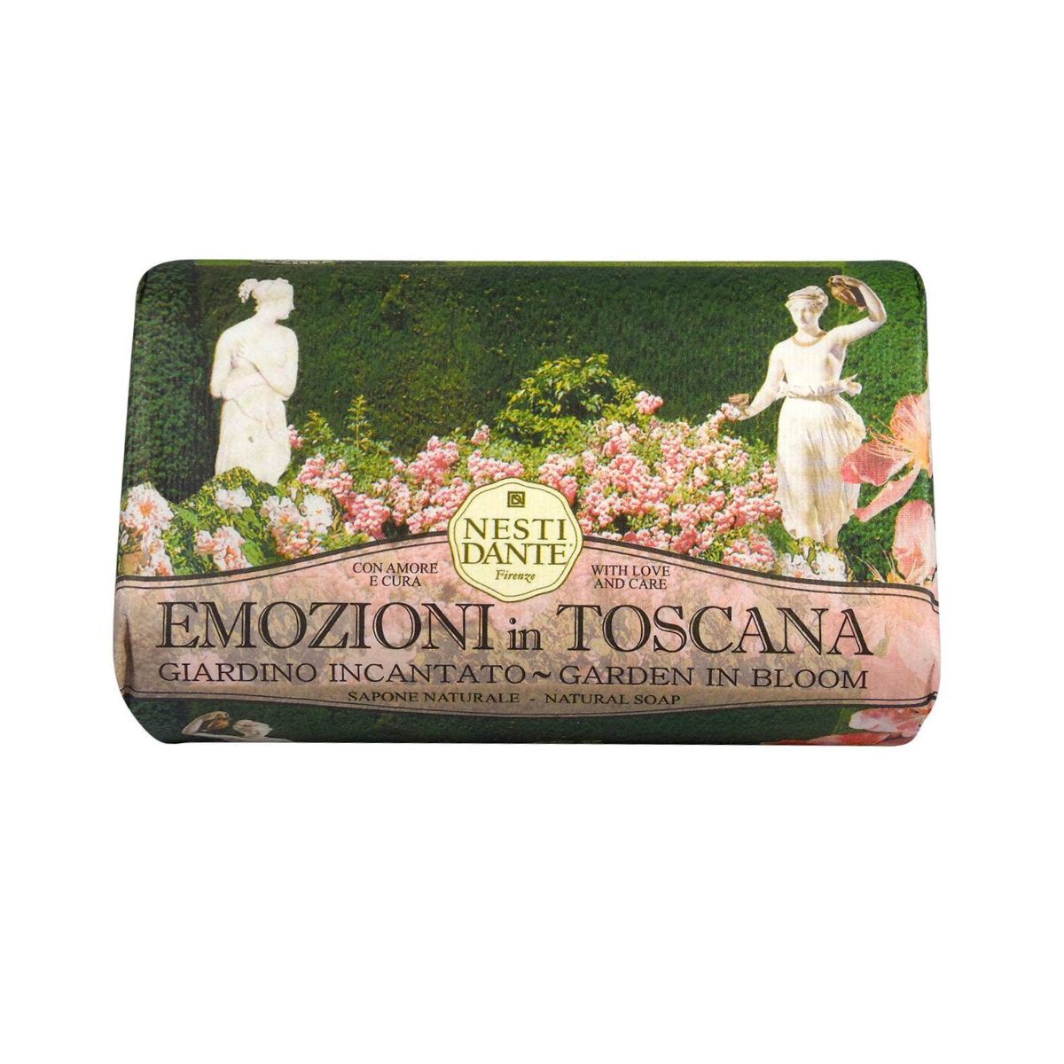 Jabón Vegetal Emozioni in Toscana Jardín en Flor 250 g