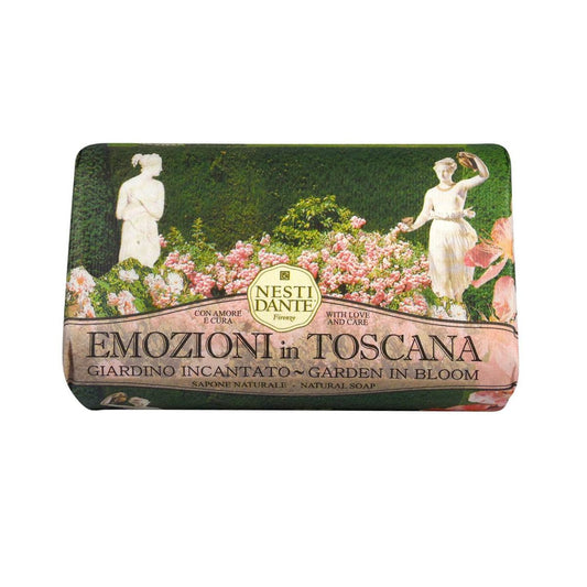 Jabón Vegetal Emozioni in Toscana Jardín en Flor 250 g