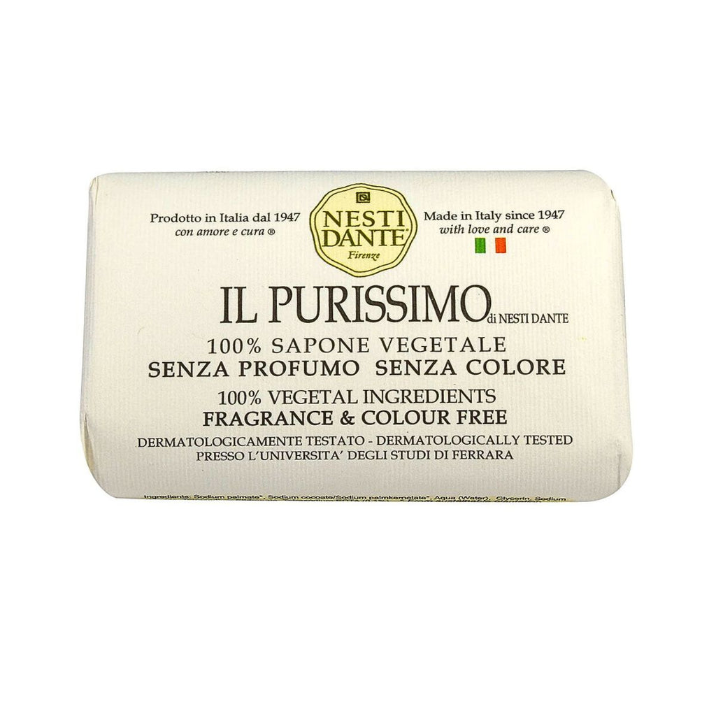 Jabón Vegetal Il Purissimo Sin Fragancia y Colorantes 150 g