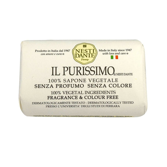 Jabón Vegetal Il Purissimo Sin Fragancia y Colorantes 150 g