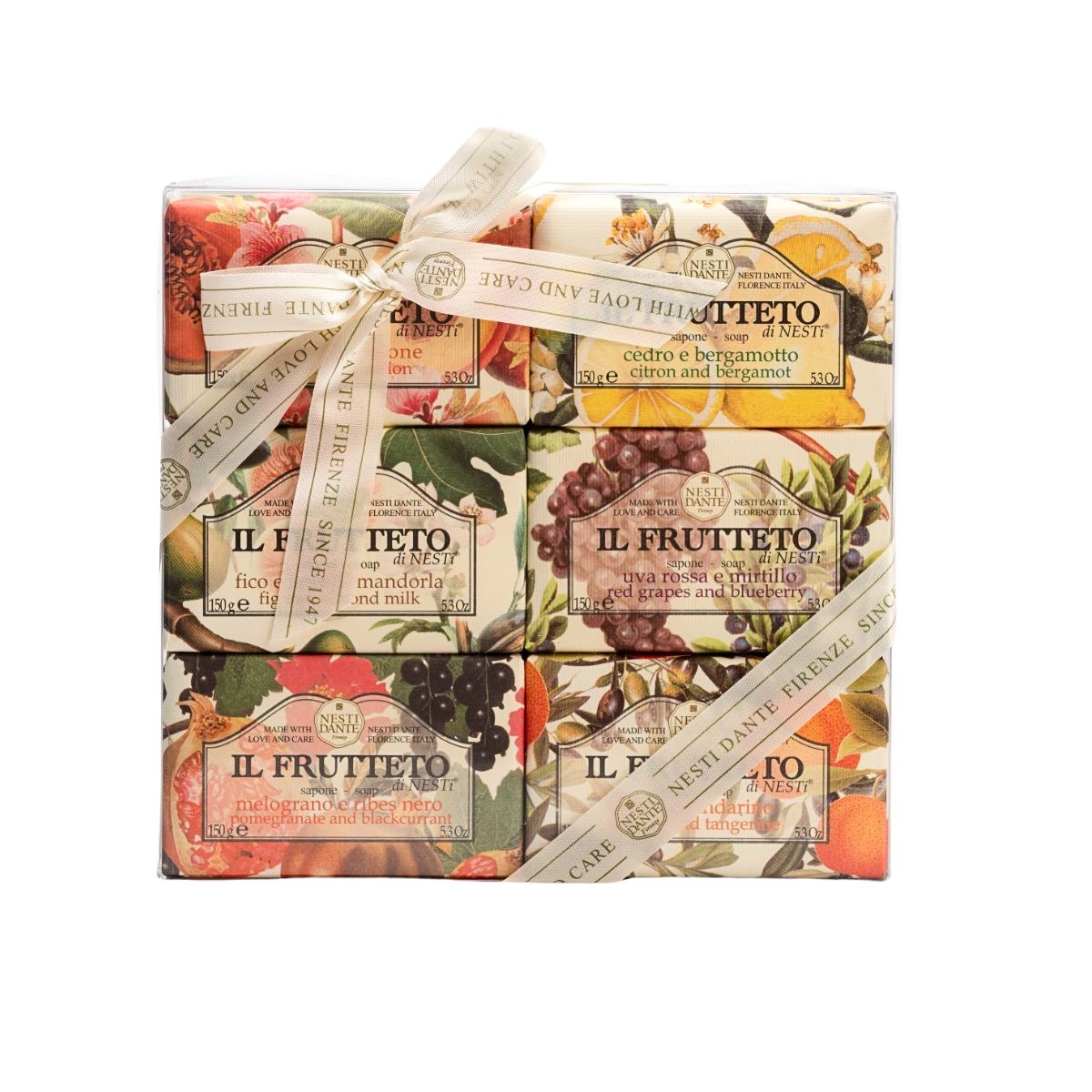 Kit Il Frutteto 6 Jabones Vegetales 150 g