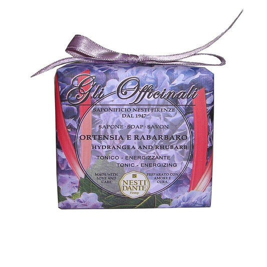 Jabón Vegetal Gli Officinali Hortensia y Ruibarbo 200 g