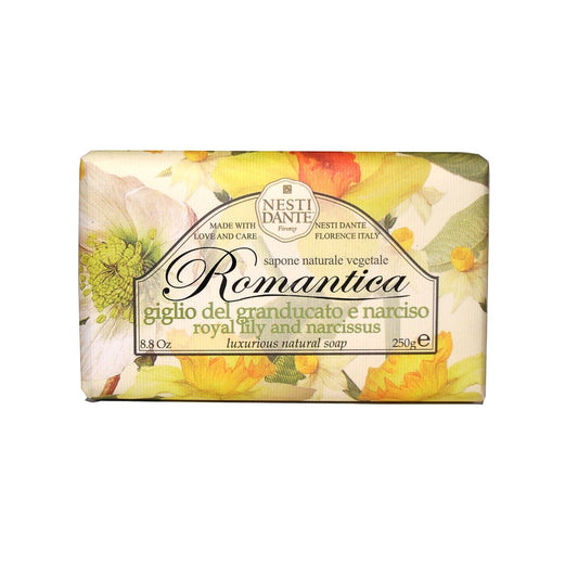 Jabón Vegetal Romántica Lirio y Narciso 250 g