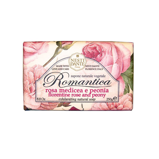 Jabón Vegetal Romántica Rosa y Peonía 250 g