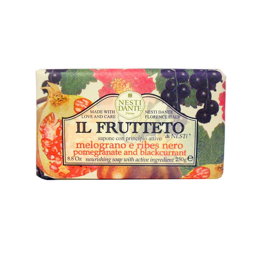 Jabón Vegetal Il Frutteto Granada y Grosella Negra 250 g