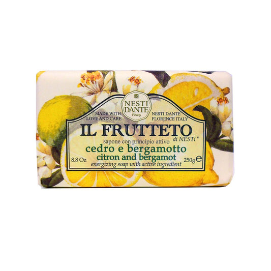 Jabón Vegetal Il Frutteto Cedro y Bergamota 250 g