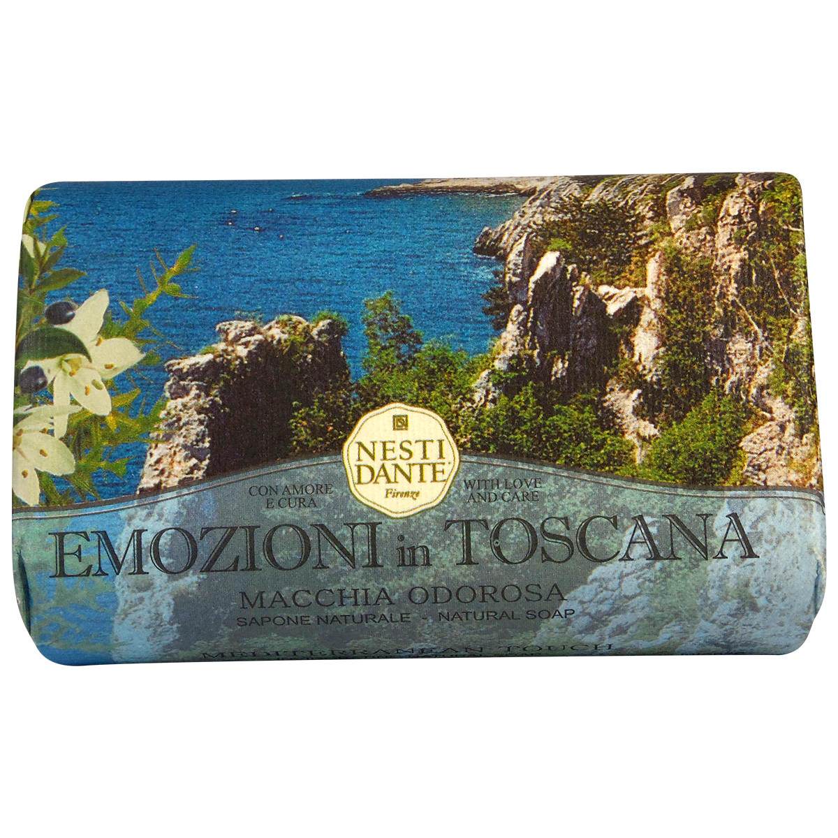 EMOZIONI in TOSCANA - Jabón Vegetal - Flora Mediterranea - 250g