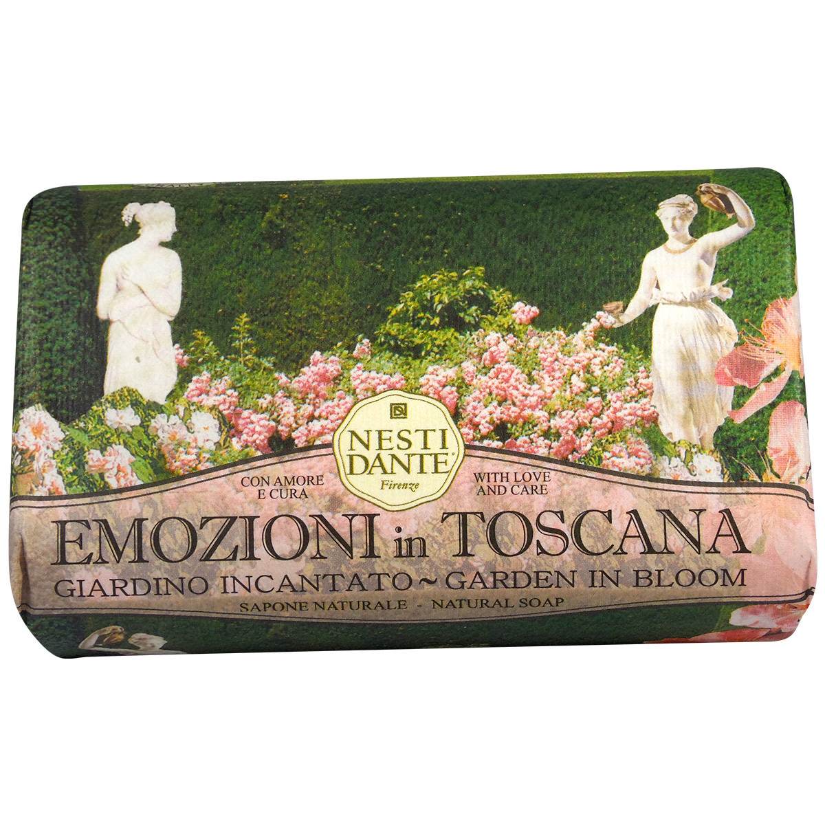 EMOZIONI in TOSCANA - Jabón Vegetal - Jardín en Flor - 250g