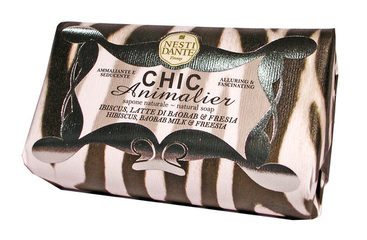 CHIC ANIMALIER  - Jabón Vegetal - Tigre Blanco - 250g