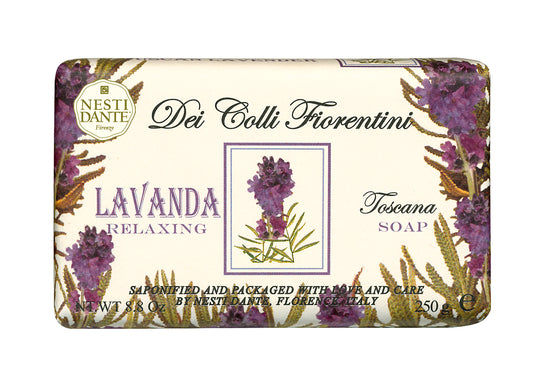 DEI COLLI FIORENTINI - Jabón Vegetal extra fino - Lavanda - 250g