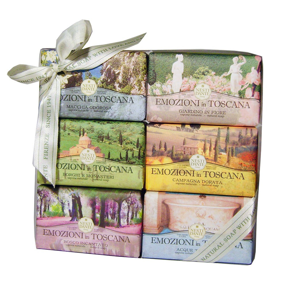 Kit Jabones Nesti Dante Emozione in Toscana 6 x 150 g