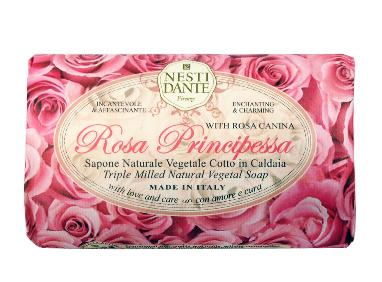 Kit Regalo Le Rose 3 Jabones Vegetales 150 g