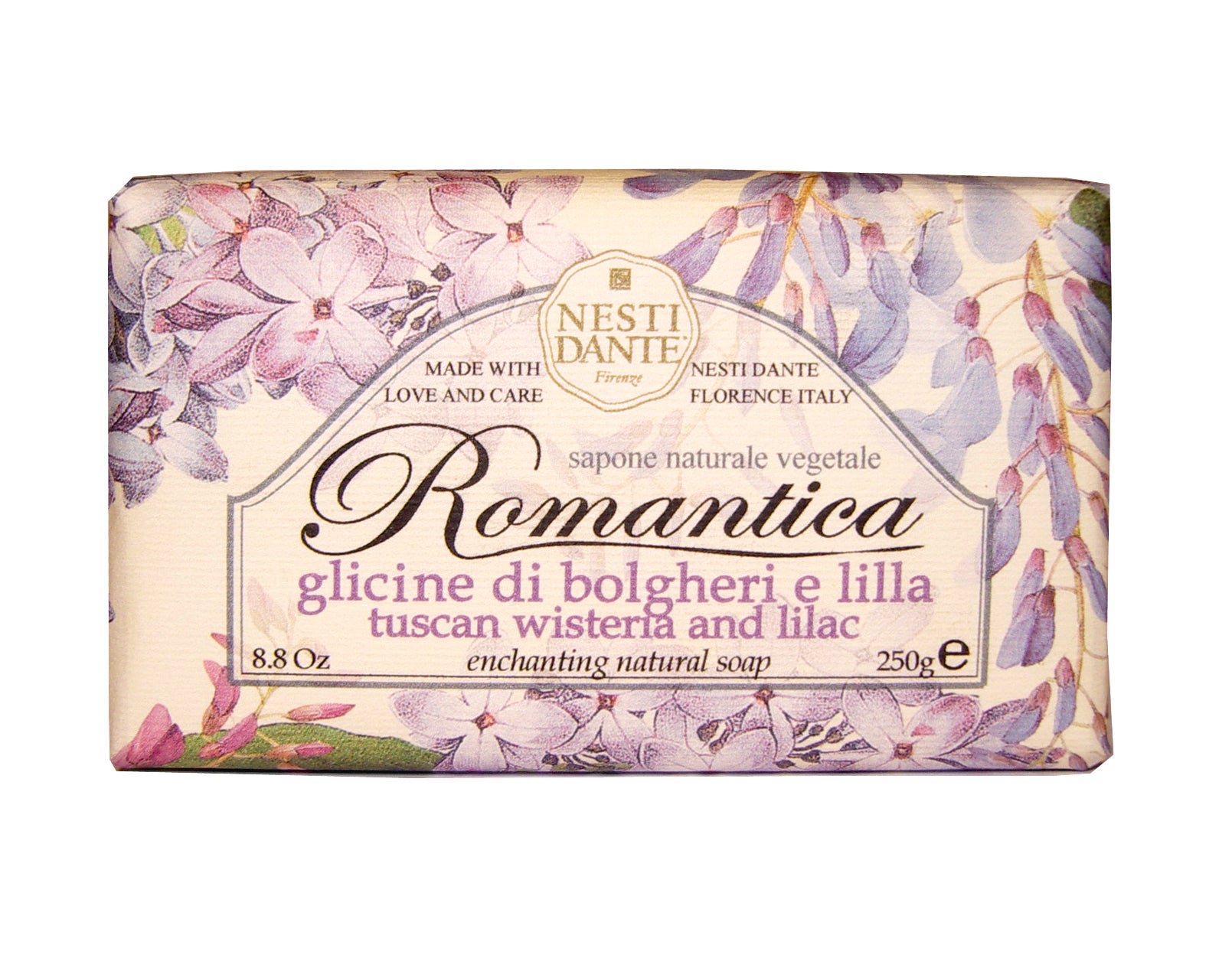 Kit Romántica Nesti Dante 6 Jabones Vegetales de Flores 150 g