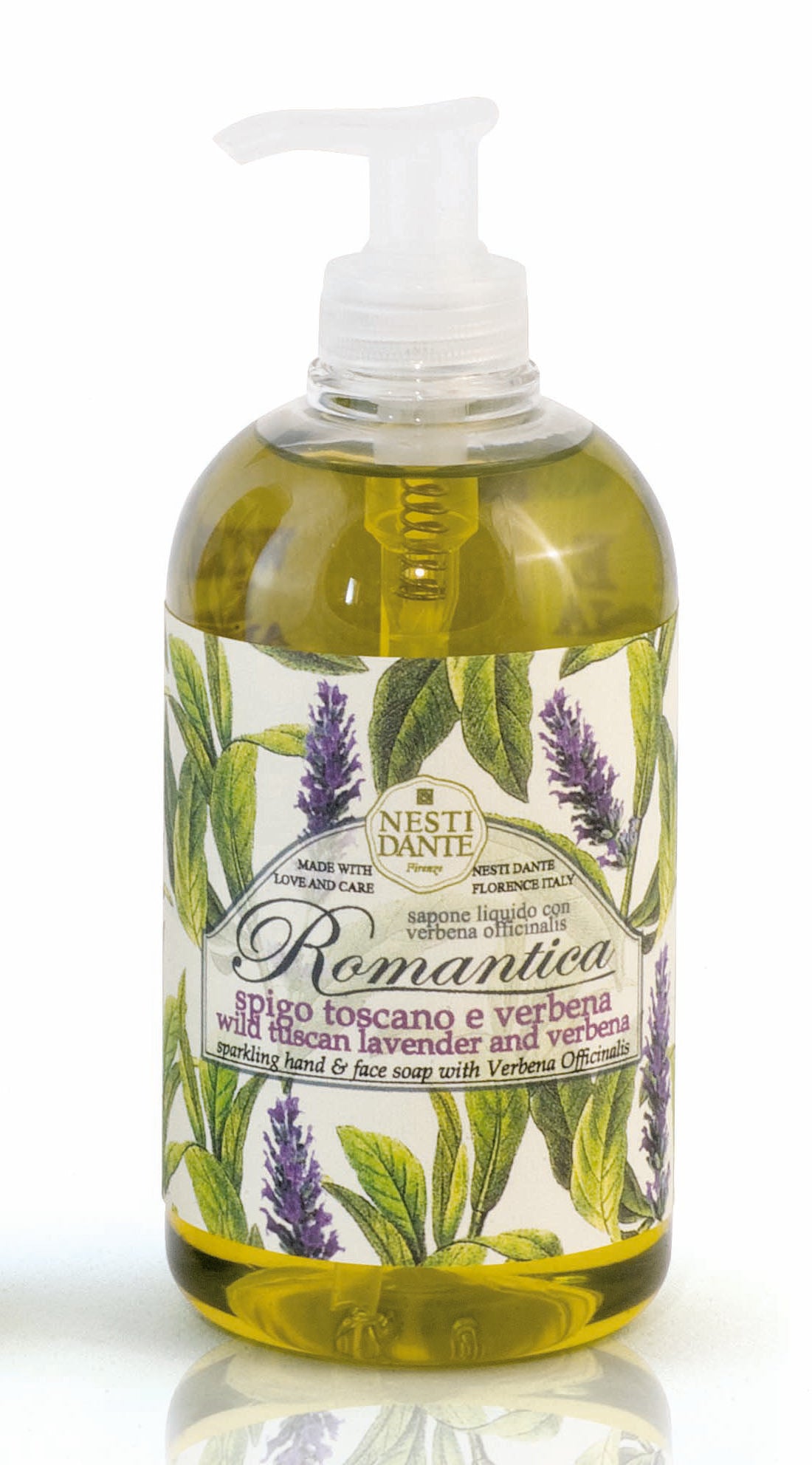 JABON LIQUIDO - Romántica - Lavanda y Verbena - 500ml